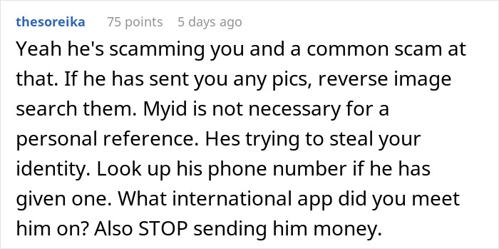 Woman Consults Online Community On Whether She Should Do A Background Check On Her Boyfriend Woman Consults Online Community On Whether She Should Do A Background Check On Her Boyfriend