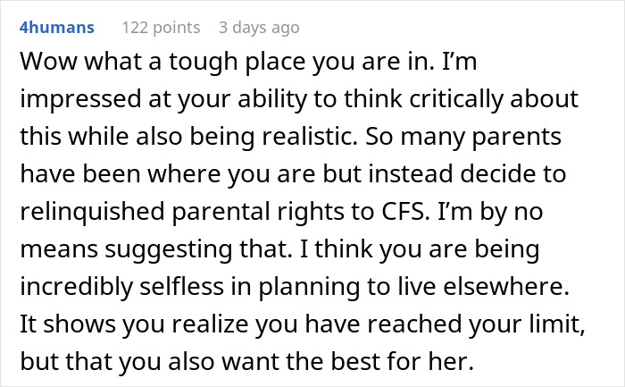 Comment expressing empathy for a mom tormented by her 14-year-old daughter, highlighting parental challenges and selflessness. Comment expressing empathy for a mom tormented by her 14-year-old daughter, highlighting parental challenges and selflessness.