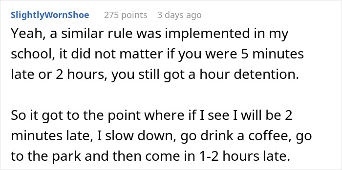 Dream Employee Turns Sour After New Manager Puts In Strict Lateness Rules, Makes Them Regret It Dream Employee Turns Sour After New Manager Puts In Strict Lateness Rules, Makes Them Regret It