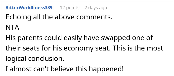 "As If I Had No Choice But To Move": Woman Refused To Switch Plane Seats "As If I Had No Choice But To Move": Woman Refused To Switch Plane Seats