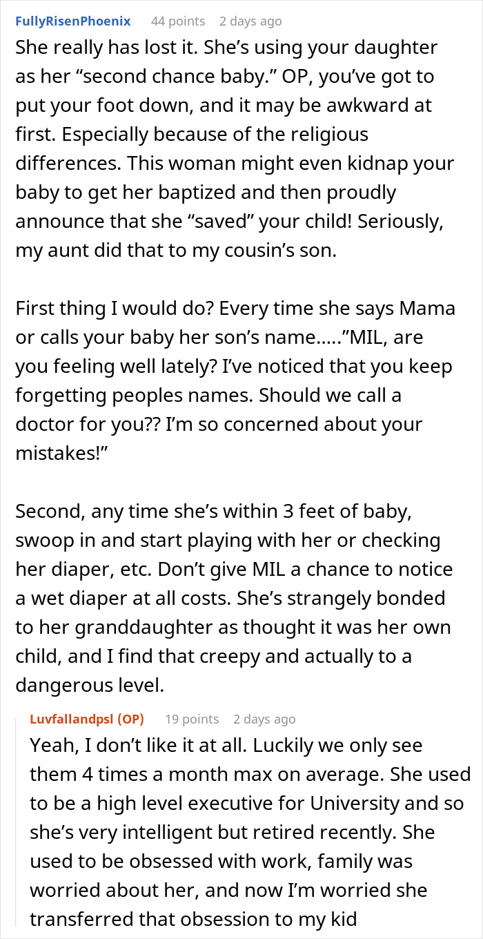 “She Is Not This Baby’s Mom”: Mom Desperate After MIL Starts Acting Unhinged Around Her Baby “She Is Not This Baby’s Mom”: Mom Desperate After MIL Starts Acting Unhinged Around Her Baby