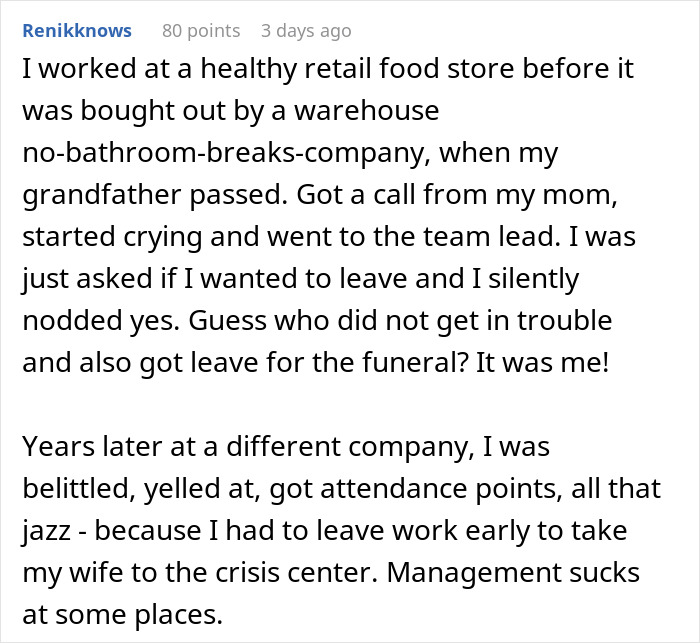 Jerk Boss Denies Teen A Day Off After Her Best Friend Died, So She Maliciously Complies Jerk Boss Denies Teen A Day Off After Her Best Friend Died, So She Maliciously Complies