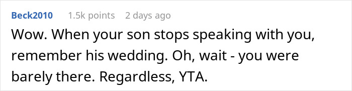 “His Wife Had A Temper He Should Know About”: Parents Berated For Leaving Son’s Wedding Early “His Wife Had A Temper He Should Know About”: Parents Berated For Leaving Son’s Wedding Early
