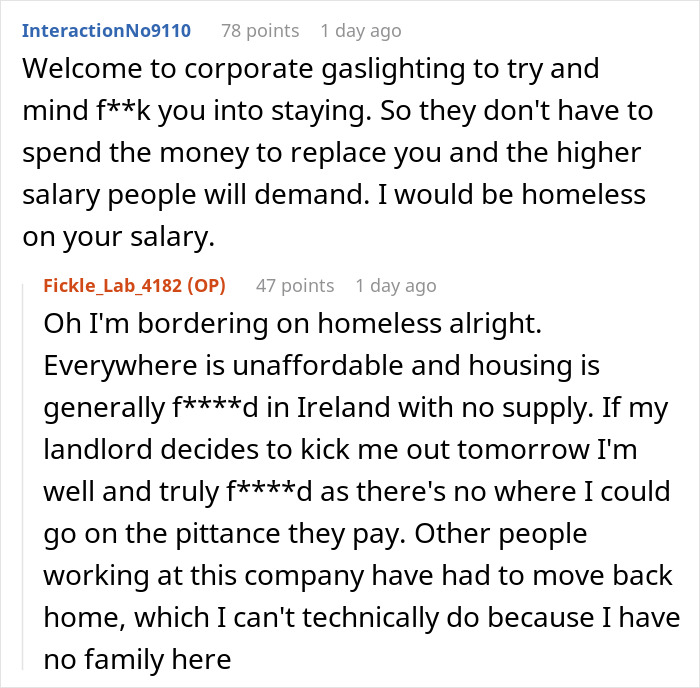 "5k? Not A Massive Difference, Then”: Boss Shames Worker For Quitting, Doesn’t Give Counteroffer "5k? Not A Massive Difference, Then”: Boss Shames Worker For Quitting, Doesn’t Give Counteroffer