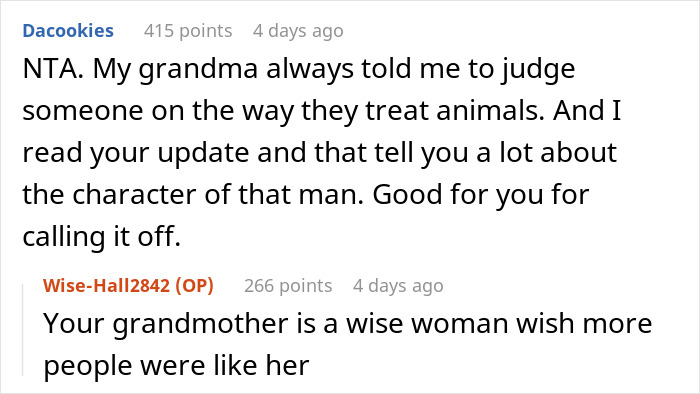 Woman Chooses Her Elderly Cat Over Fiancé And His Pregnant Daughter, Gets Full Support Online Woman Chooses Her Elderly Cat Over Fiancé And His Pregnant Daughter, Gets Full Support Online