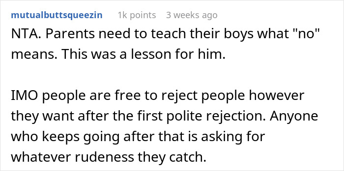 Woman Asks If She’s A Jerk For Not Punishing Her Daughter Because Of How She Rejected Another Kid Woman Asks If She’s A Jerk For Not Punishing Her Daughter Because Of How She Rejected Another Kid