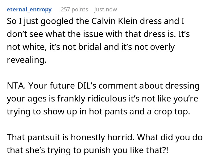 Bride Considers Her MIL's Dress For Upcoming Wedding 'Overly Sexy', Folks Online Don't Find It So Bride Considers Her MIL's Dress For Upcoming Wedding 'Overly Sexy', Folks Online Don't Find It So