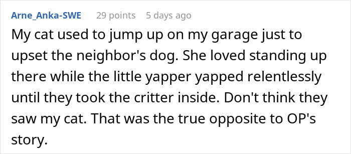 "Neighbor Doesn't Like Me Using My Own Garden"