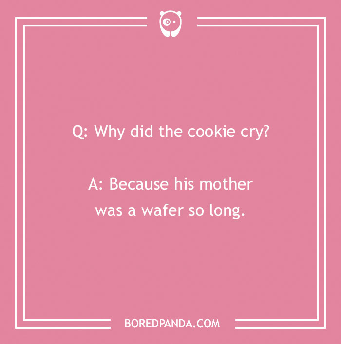 Funny Crying Cookie Pun 