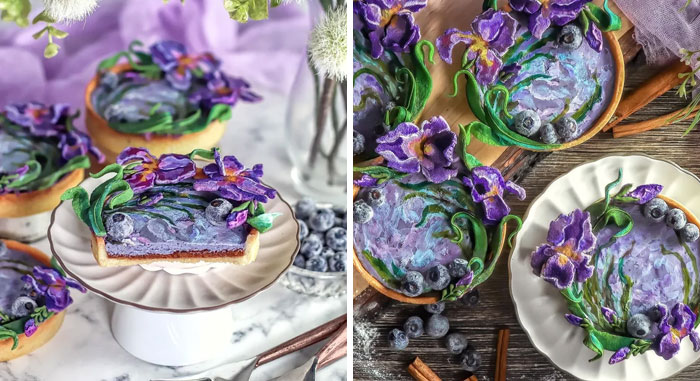 I Made Cinnamon-Blueberry Tarts, Inspired By Monet