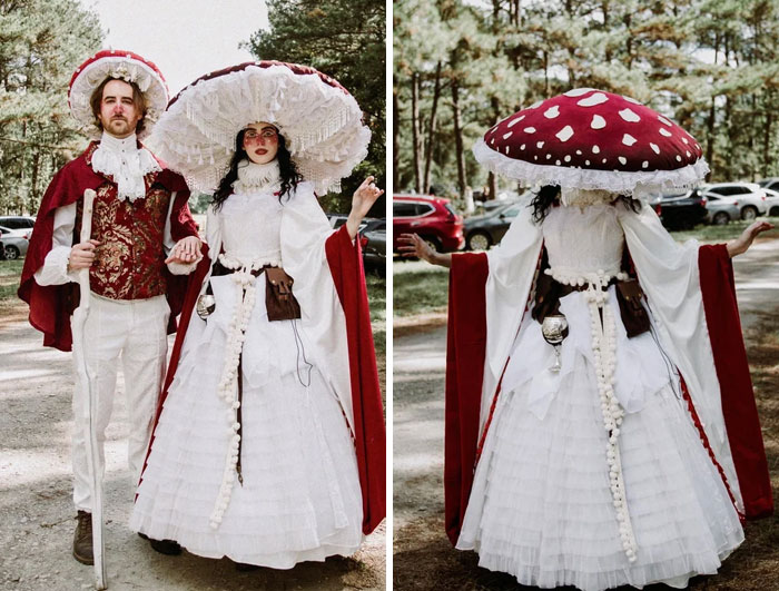 Mushroom Royalty Costumes We Did For The Renaissance Festival!