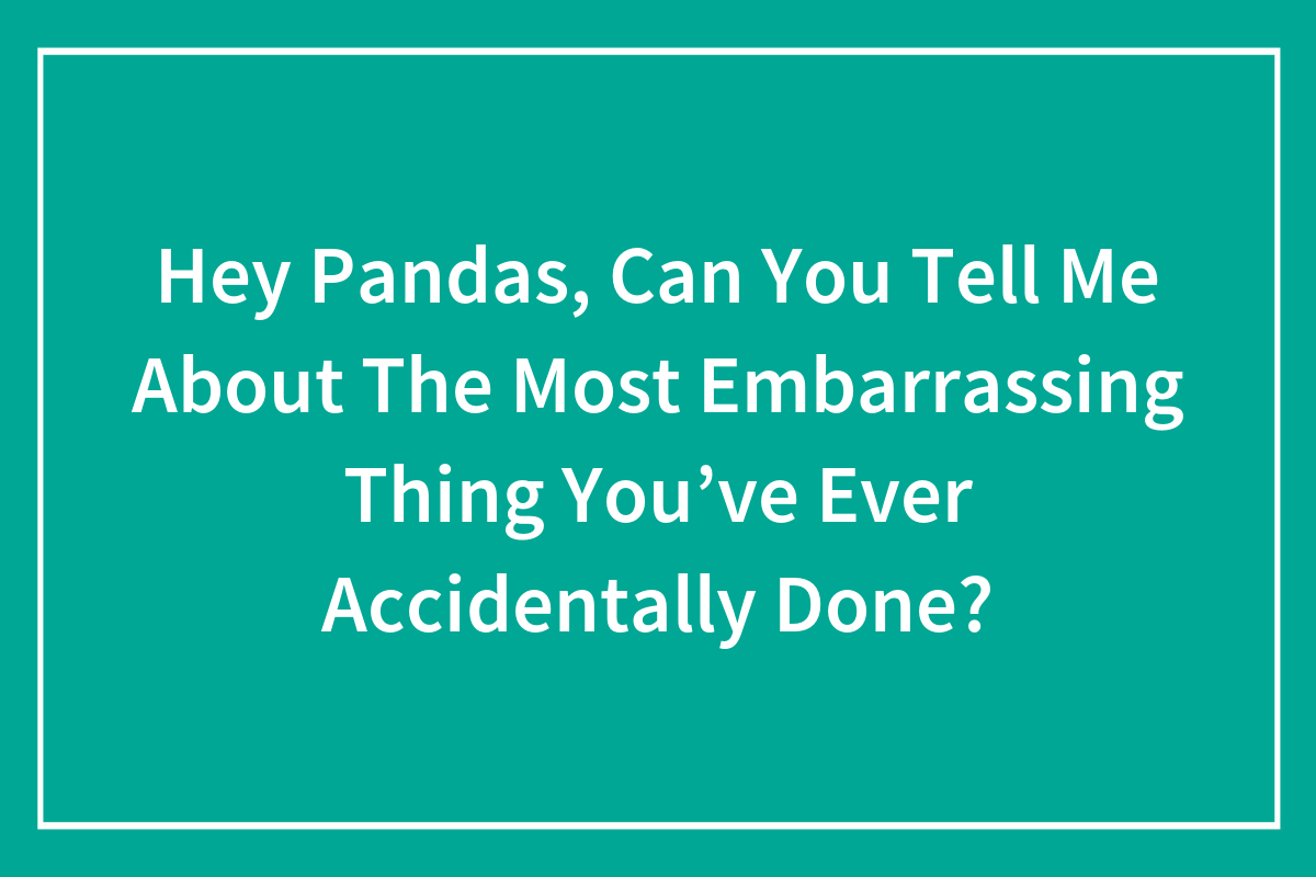 The 13 Most Embarrassing Underwear Mishaps 