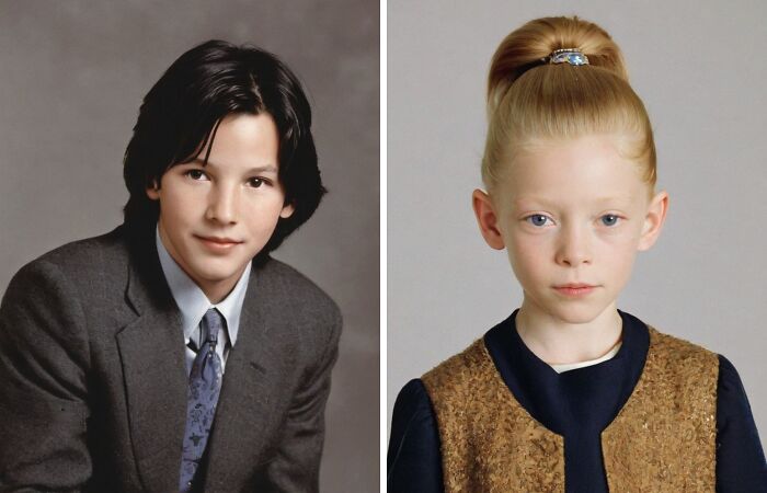 School Photos Of Celebrities Created With Ai (24 Pics)