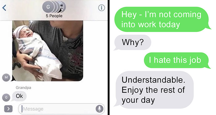 50 Funny, Strange Or Simply Threatening Texts Shared By This Twitter Account (New Pics)