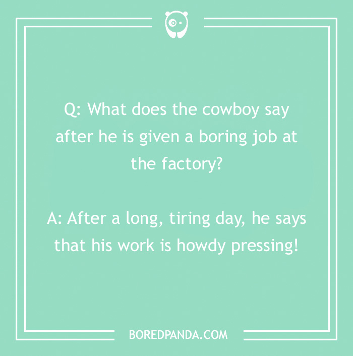 A Selection Of Cowboy Jokes That’ll Jingle Your Spurs