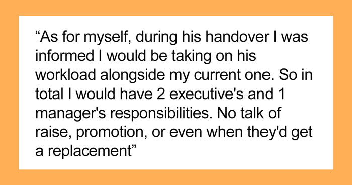 Person Gets Denied Promotion And Quits, Their Coworker Does The Same After Getting Their Workload