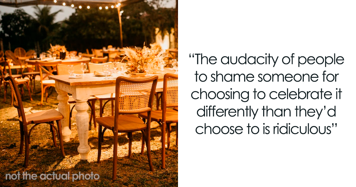 Guy Calls Coworker's Backyard Wedding "Trashy", Gets Shut Down - Vimarsana News