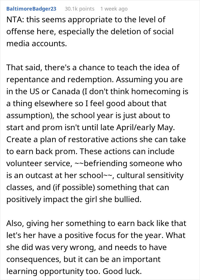 Teen Bullies Girl So Badly She Switches Schools, Begs Dad For Lesser Punishment After He Finds Out Teen Bullies Girl So Badly She Switches Schools, Begs Dad For Lesser Punishment After He Finds Out