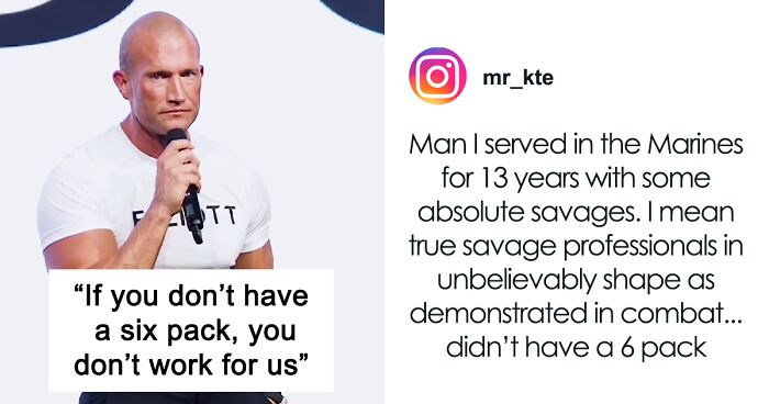 “Tell Me You Have A Small Ding Dong Without Telling Me”: Boss Demands Employees Have Six-Packs