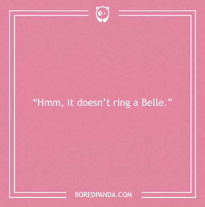 Disney joke on Belle 