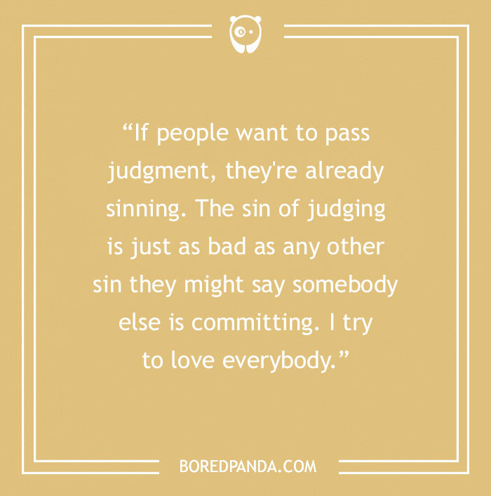 Dolly Parton Quote About Judging People 