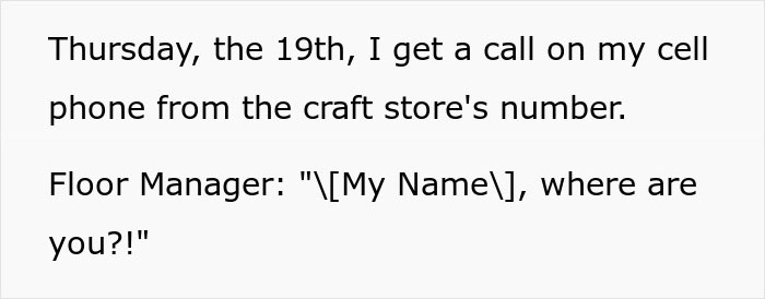 Manager Demands Ex-Employee Come Into Work, They Laugh In Her Face Manager Demands Ex-Employee Come Into Work, They Laugh In Her Face
