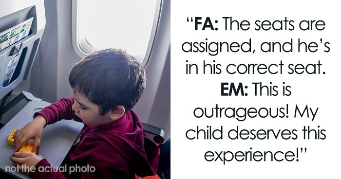 Entitled Mom Is Put In Her Place After Demanding A Window Seat For Her Son