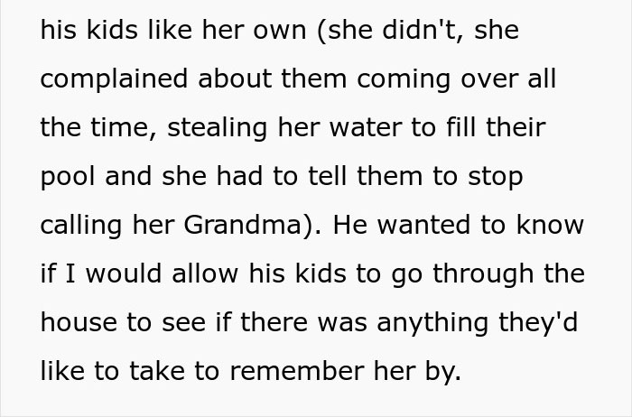 Entitled Neighbor Thinks He Has The Right To Grandma's Will And Inheritance, Gets Laughed At Entitled Neighbor Thinks He Has The Right To Grandma's Will And Inheritance, Gets Laughed At