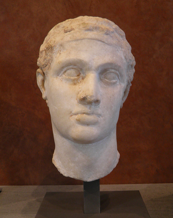 Ptolemy XIII bust