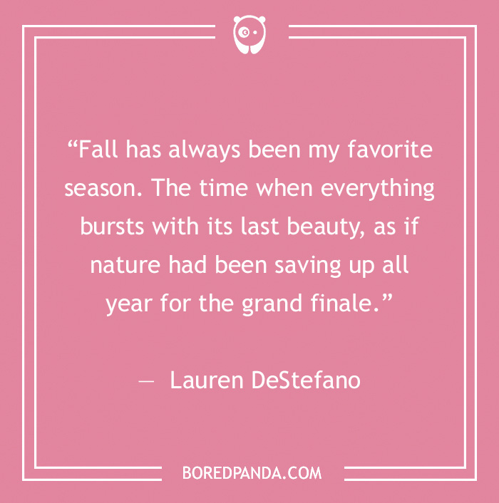 Lauren DeStefano quote about Fall from "Wither"