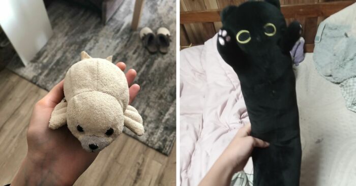 Hey Pandas, Show Me A Stuffed Animal You Have