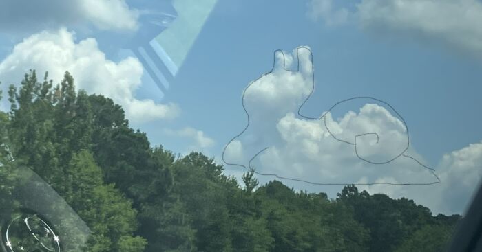 Hey Pandas, Show Us Some Clouds Shaped Like Animals Or Objects (Closed)
