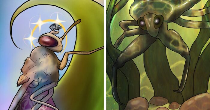 I’m Illustrating A Tarot Deck Featuring Feared, Hated And Underrated Invertebrates (10 Pics)