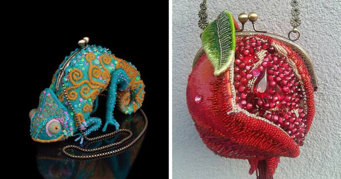 5 Of My Hand-Embroidered Bags That Can Take Up To A Year To Make