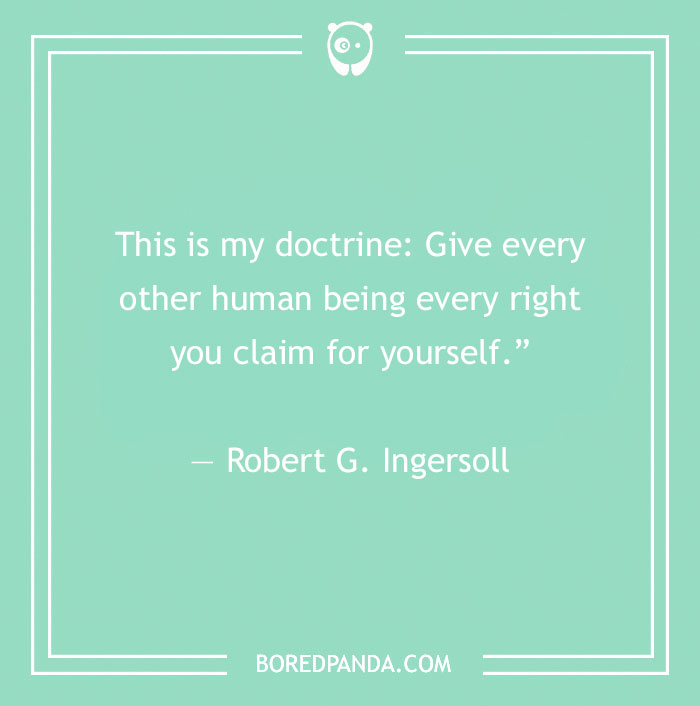 Robert G. Ingersoll quote about freedom
