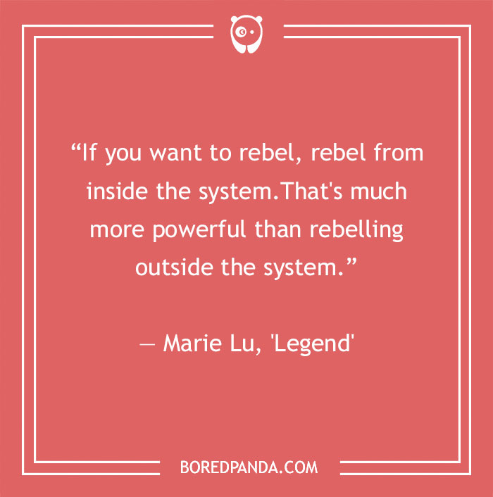 Marie Lu quote about freedom