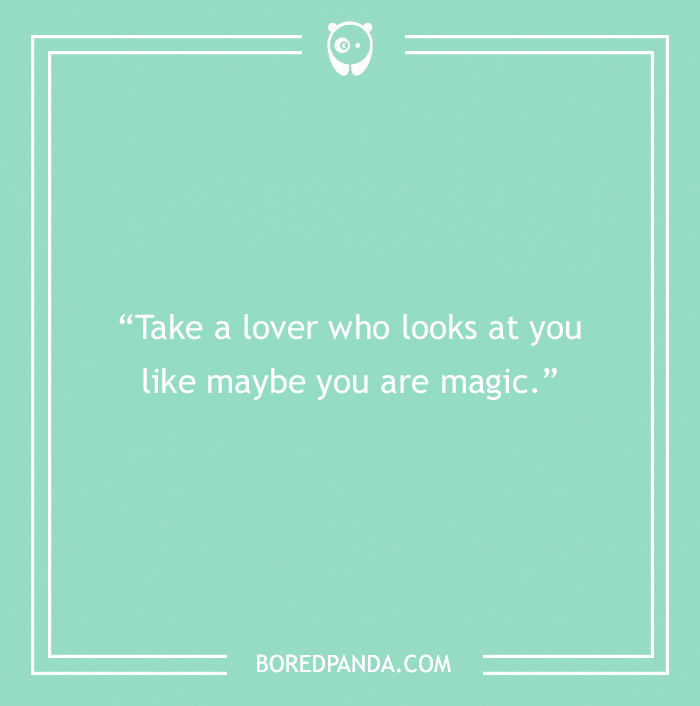 Frida Kahlo quote on lovers