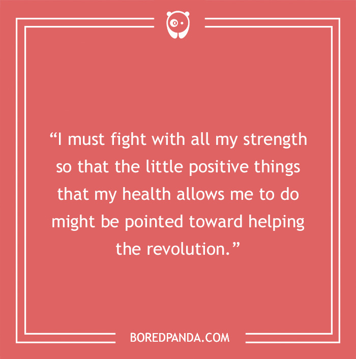 Frida Kahlo quote on strength 