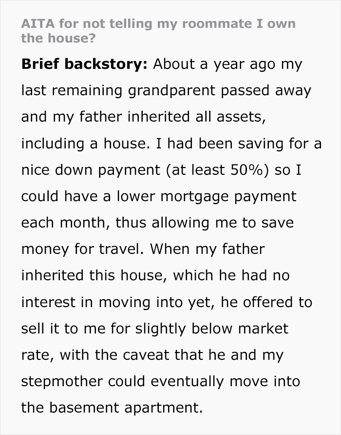 Tenant Shocked To Learn His Roommate Owns The House Tenant Shocked To Learn His Roommate Owns The House