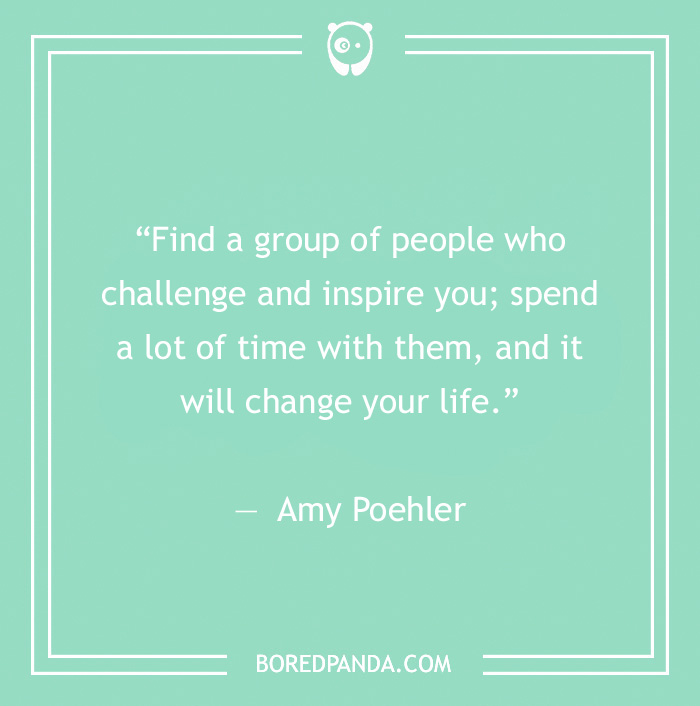 Amy Poehler quote on friendship 