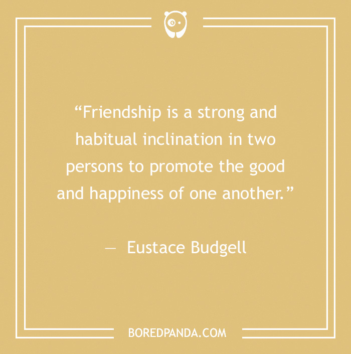Eustace Budgell quote on friendship 