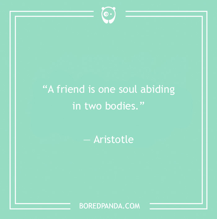 Aristotle quote on friendship 