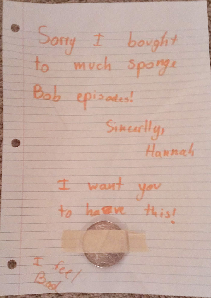 Last Night My Kids Went Crazy And Bought A Bunch Of Sponge Bob Episodes On The Playstation Store For Their PSP's. I Only Realized It After Getting The Bill In My Email