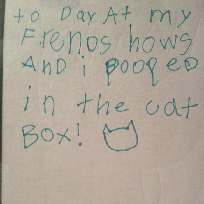 My Friend's 6-Year-Old Daughter Brought This Note Home From A Play Date