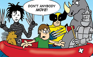 This Comic Artist Illustrates Pop Culture Characters In Funny Scenarios (40 pics)