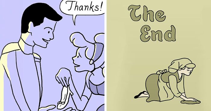 Artist Adds Twisted Endings To His Seemingly Innocent Comics (30 New Pics)