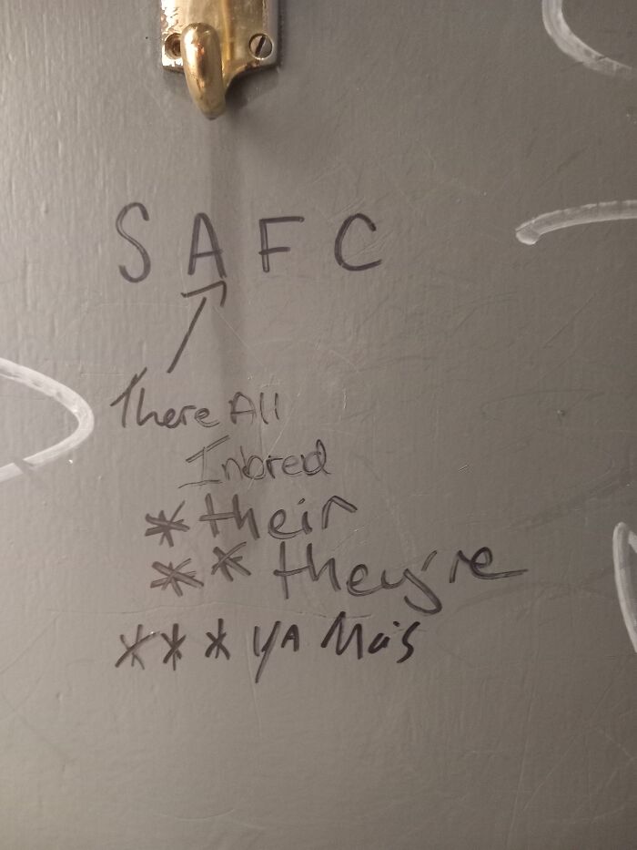 A Grammar Lesson In The Toilets Of The Town Wall, Newcastle