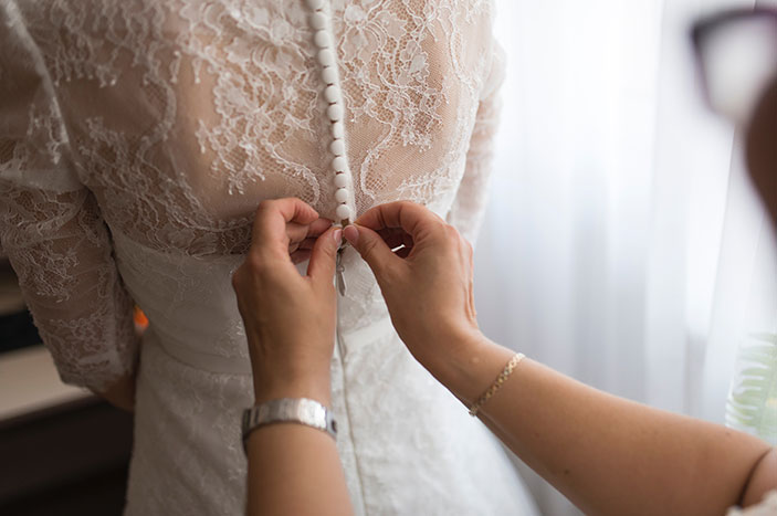 Woman's Fiancé Lets His Mom Try On Her Wedding Dress, Knowing She Would Be Livid, Drama Ensues