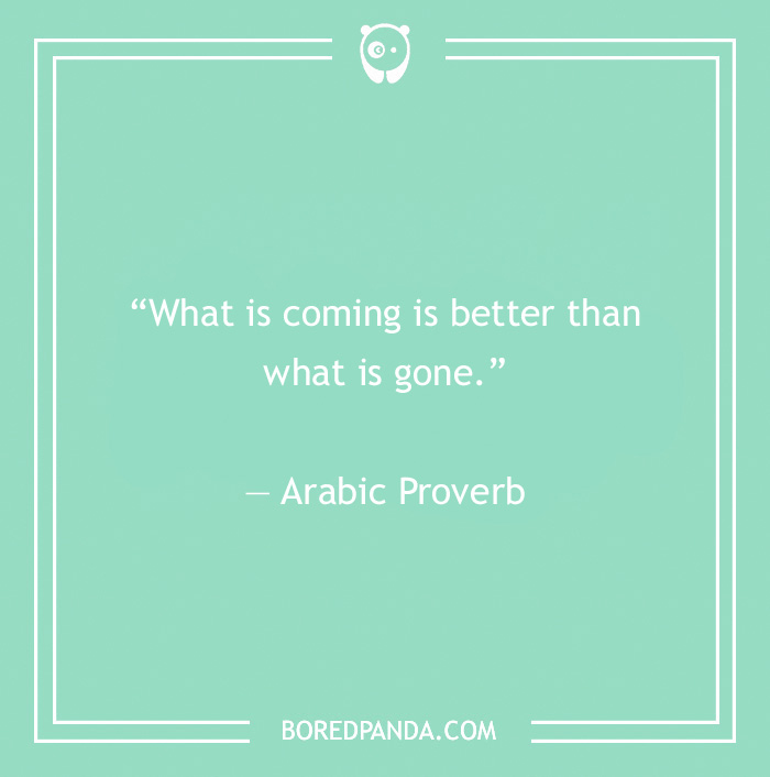 Arabic Proverb on future 