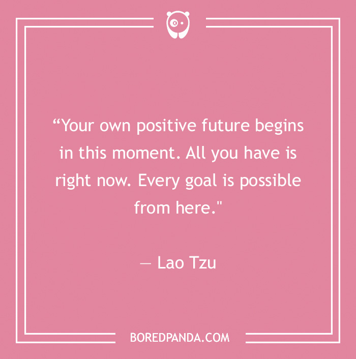 Lao Tzu quote on positive future 